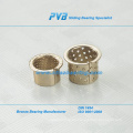 Bronze Bearing Factory, proveedor de bujes de bronce, buje de bronce con brida CuSn8